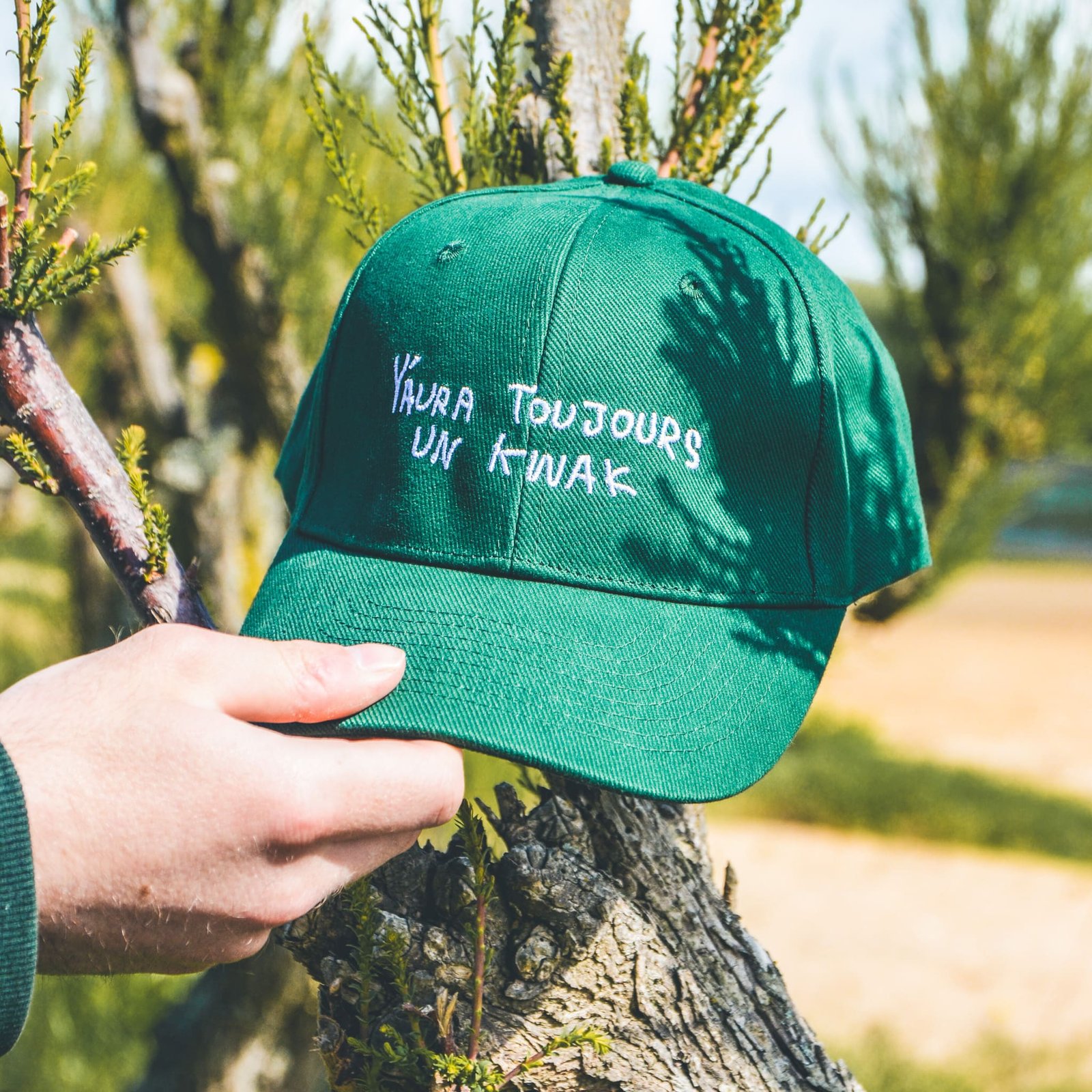 Casquette verte